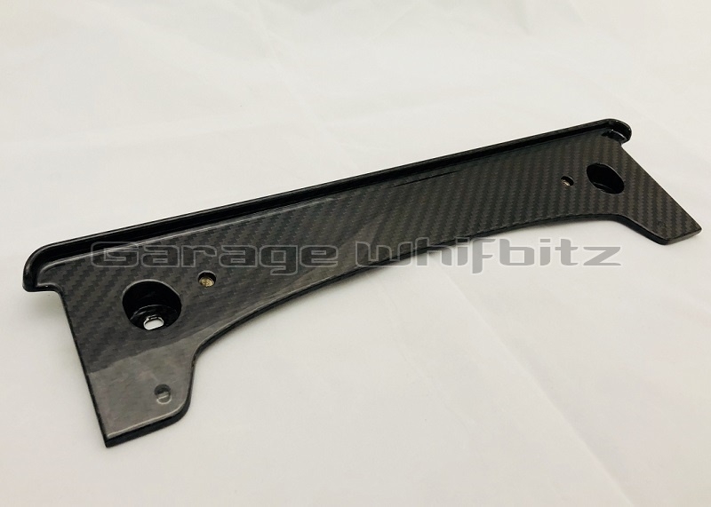 Supra MK4 carbon front number plate holder