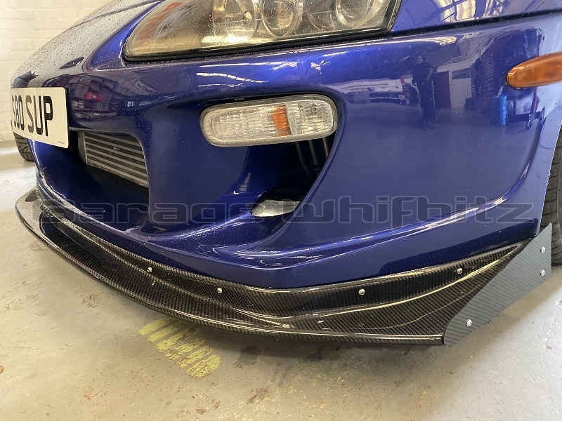 Ridox Supra MK4 carbon front splitter