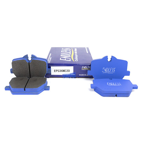 Endless remblokken achterkant Supra MK5 ME20 compound