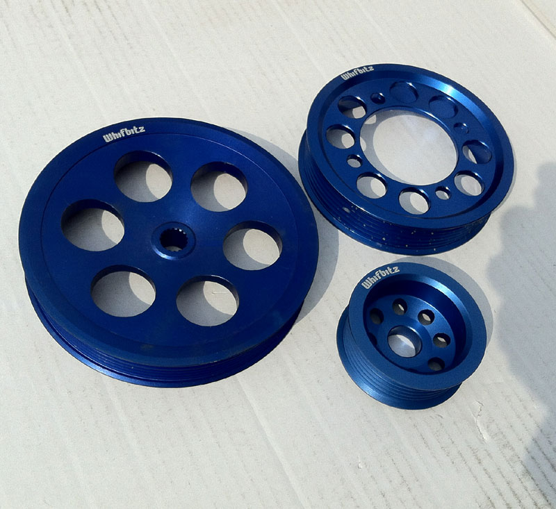 2JZ/1JZ billet engine pulleys