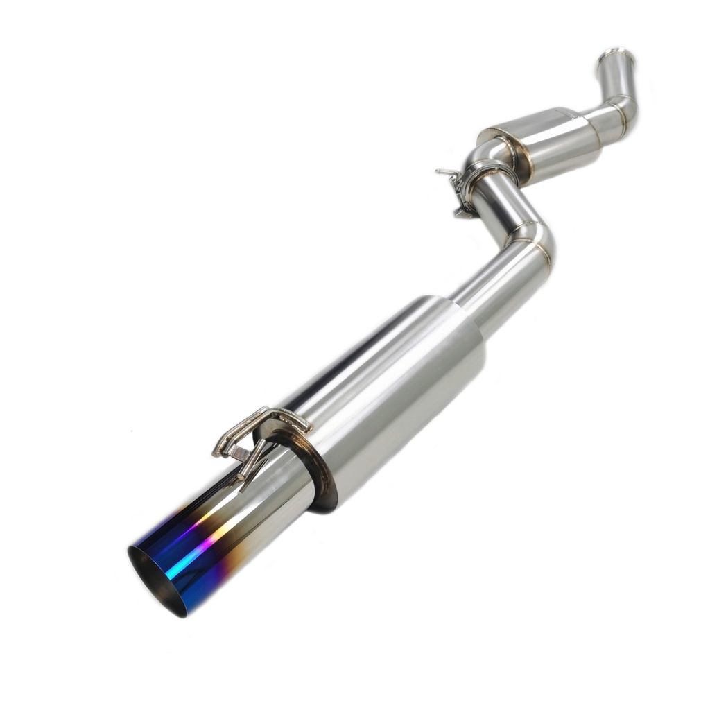 4'' S/S Supra exhaust twin box