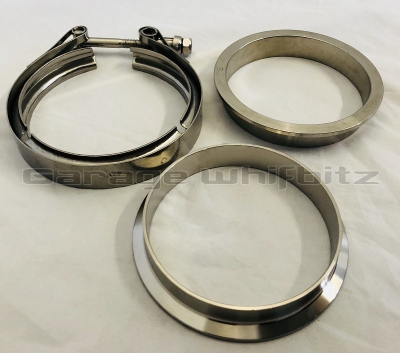 4'' V-Band clamp & flange set