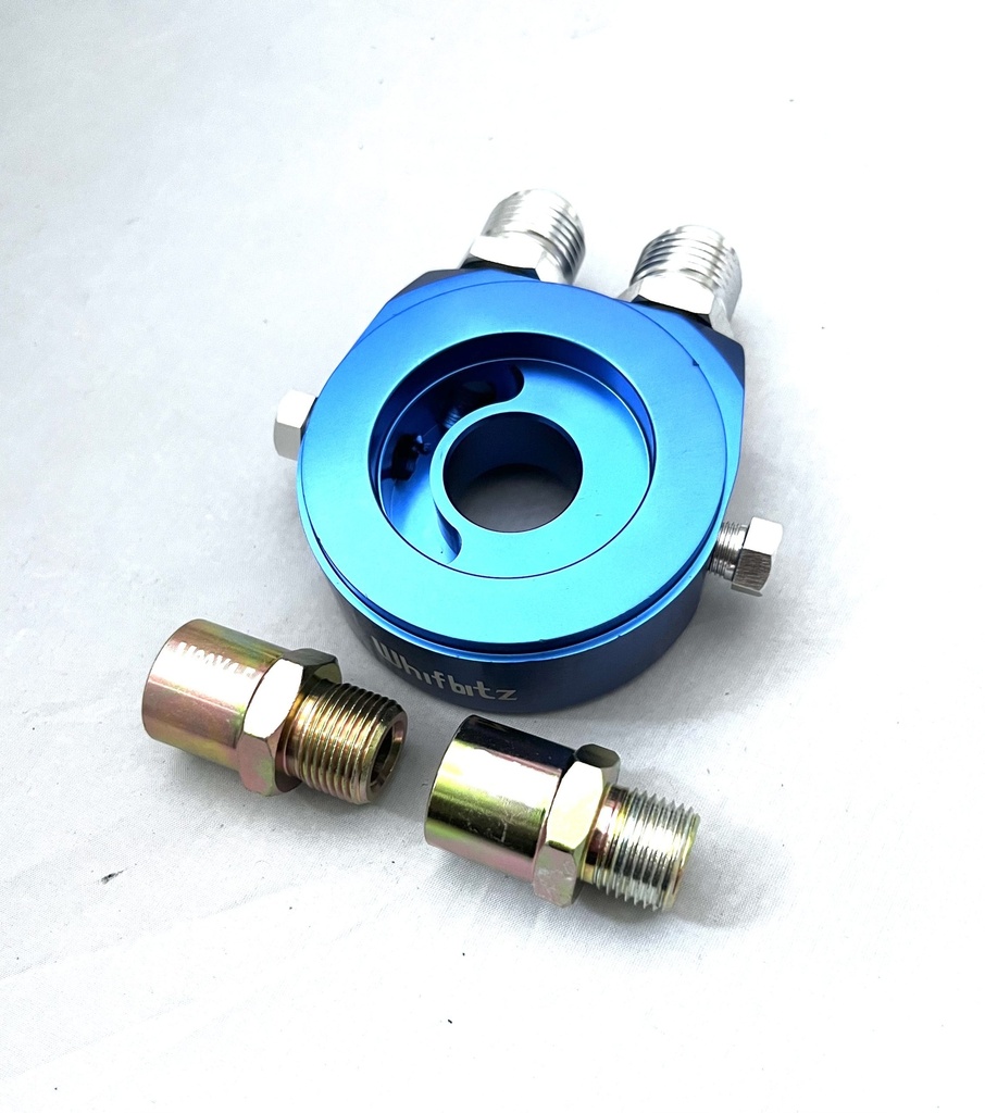 Oil cooler sandwich plate