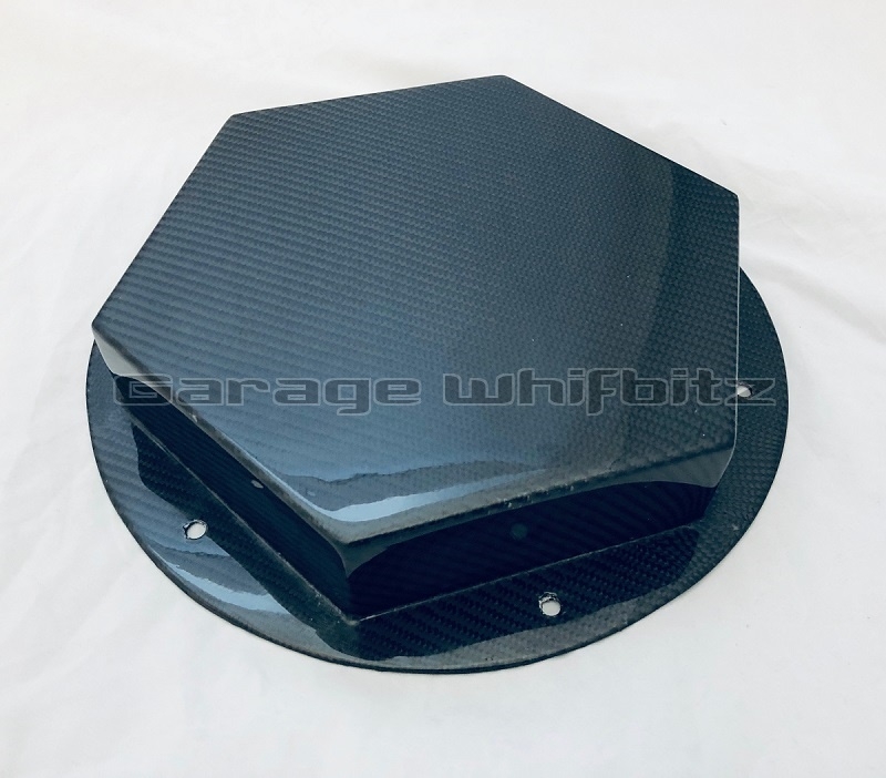 Supra carbon fibre extented fuel tank cover
