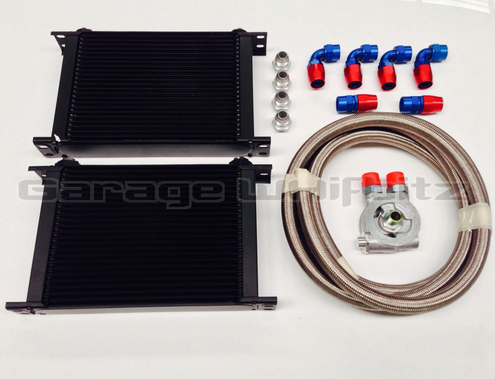 Supra twin oil cooler kit