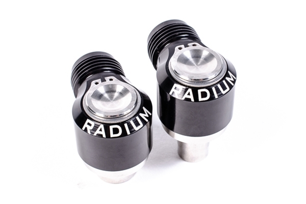 Radium 10an Male swivel banjo press-fit fittings