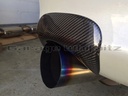 Carbon Supra MK4 exhaust shroud.