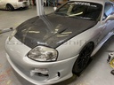 Supra MK4 carbon fibre vented bonnet