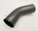 4'' 45 degree carbon intake pipe
